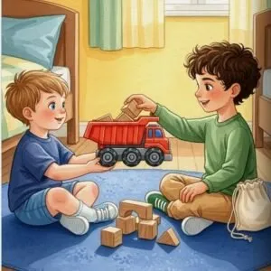 Le secret d’un camion rouge